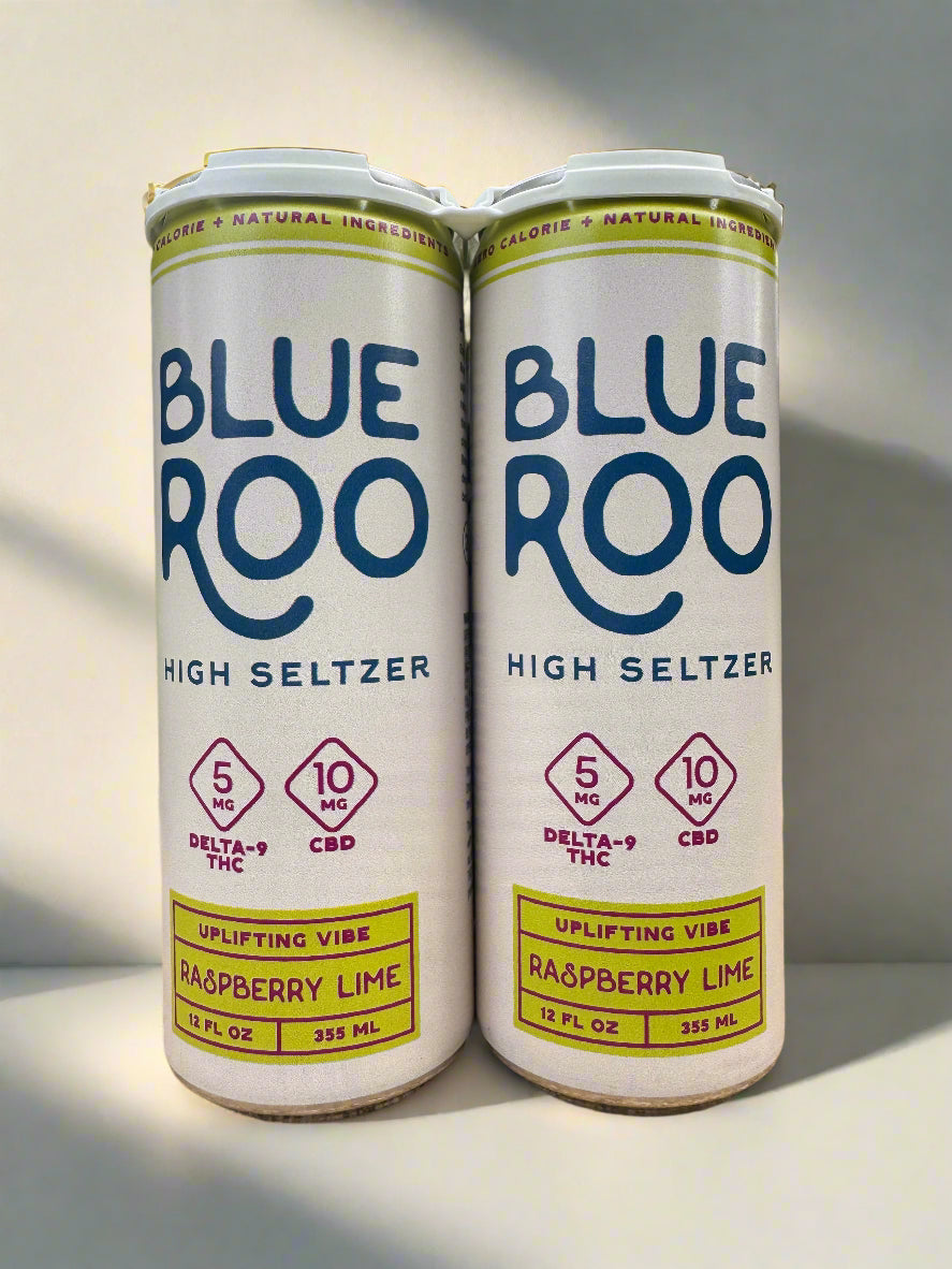 Blue Roo High Seltzer - Raspberry Lime (4-pack)