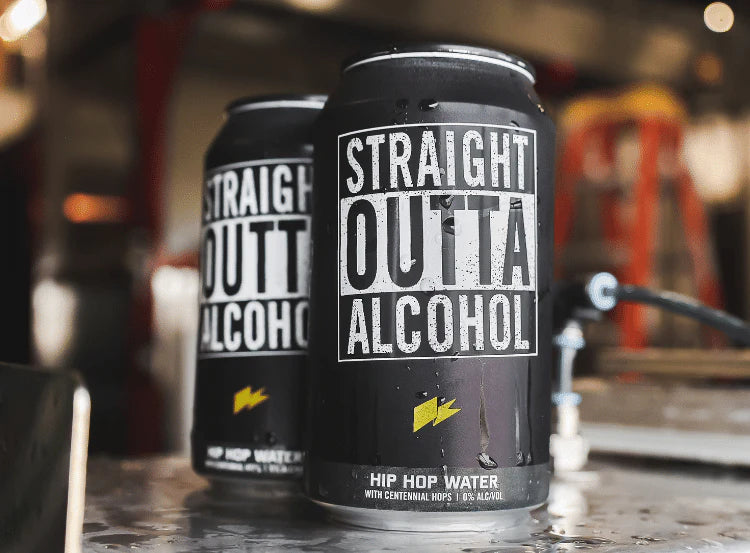 Go Brewing Straight Outta Alcohol Premium Hop Water