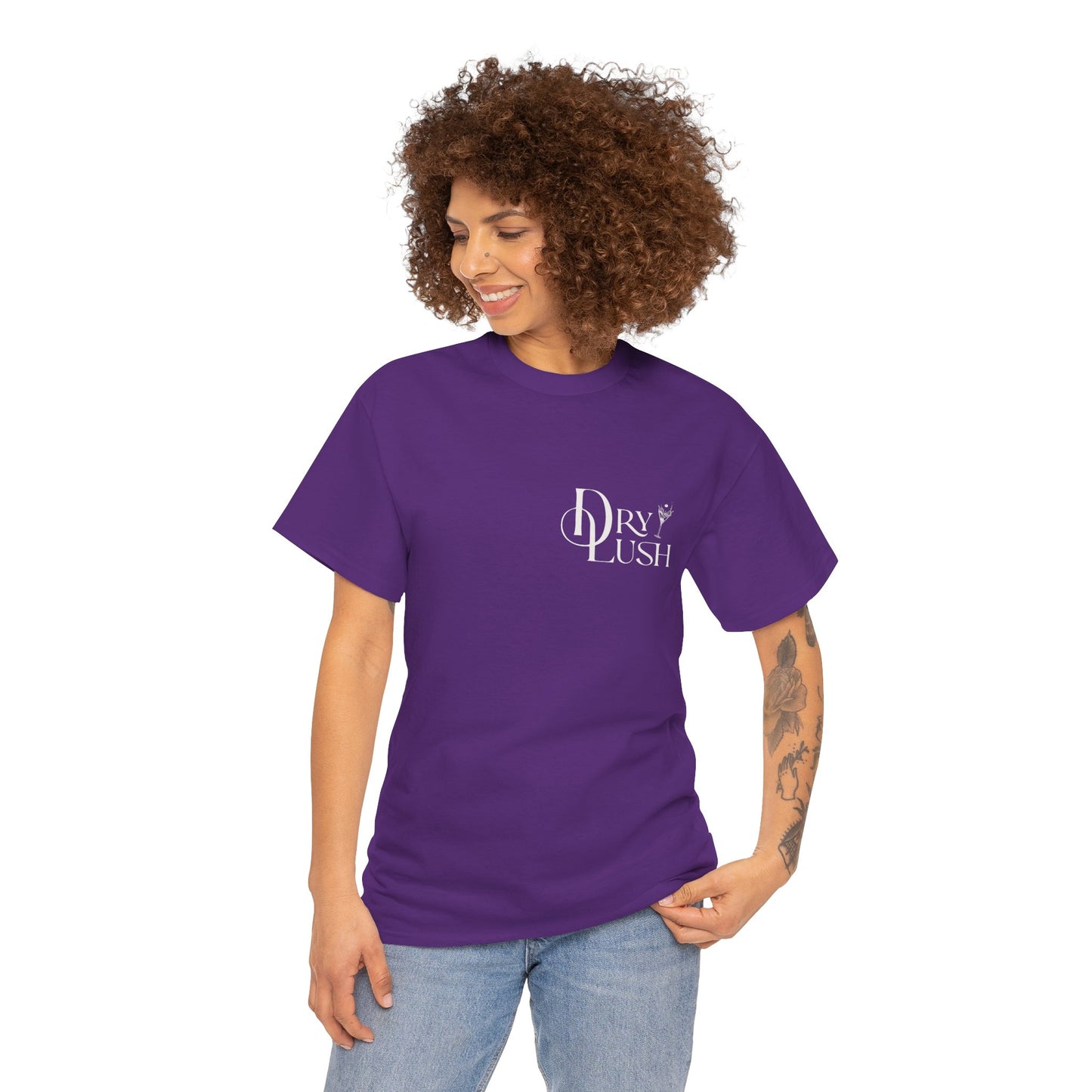 NEW: Dry Lush "I'm So Glad You're Here" Logo T-shirt