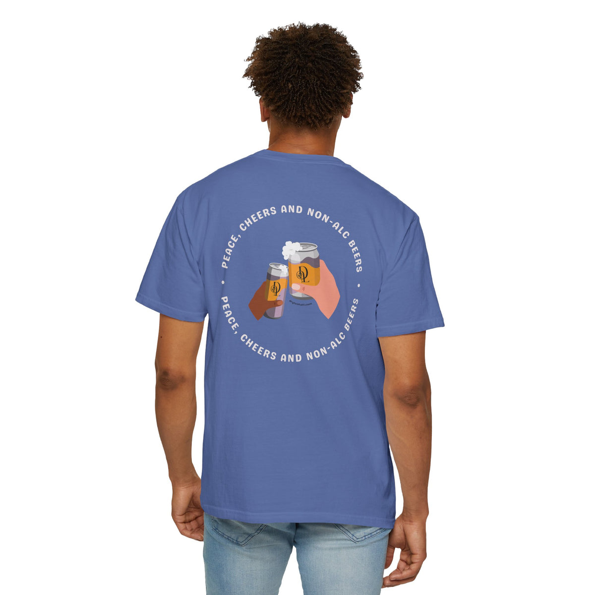 *NEW COLORS* Dry Lush "Peace, Cheers and Non-Alc Beers" Tee