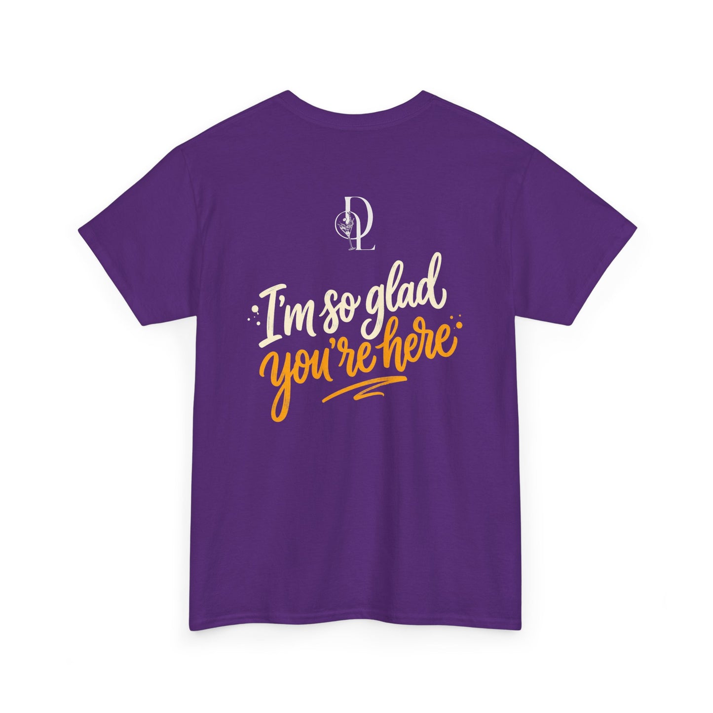 NEW: Dry Lush "I'm So Glad You're Here" Logo T-shirt