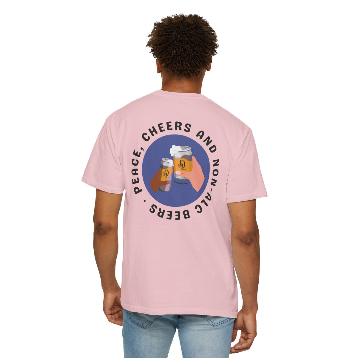 *NEW COLORS* Dry Lush "Peace, Cheers and Non-Alc Beers" Tee
