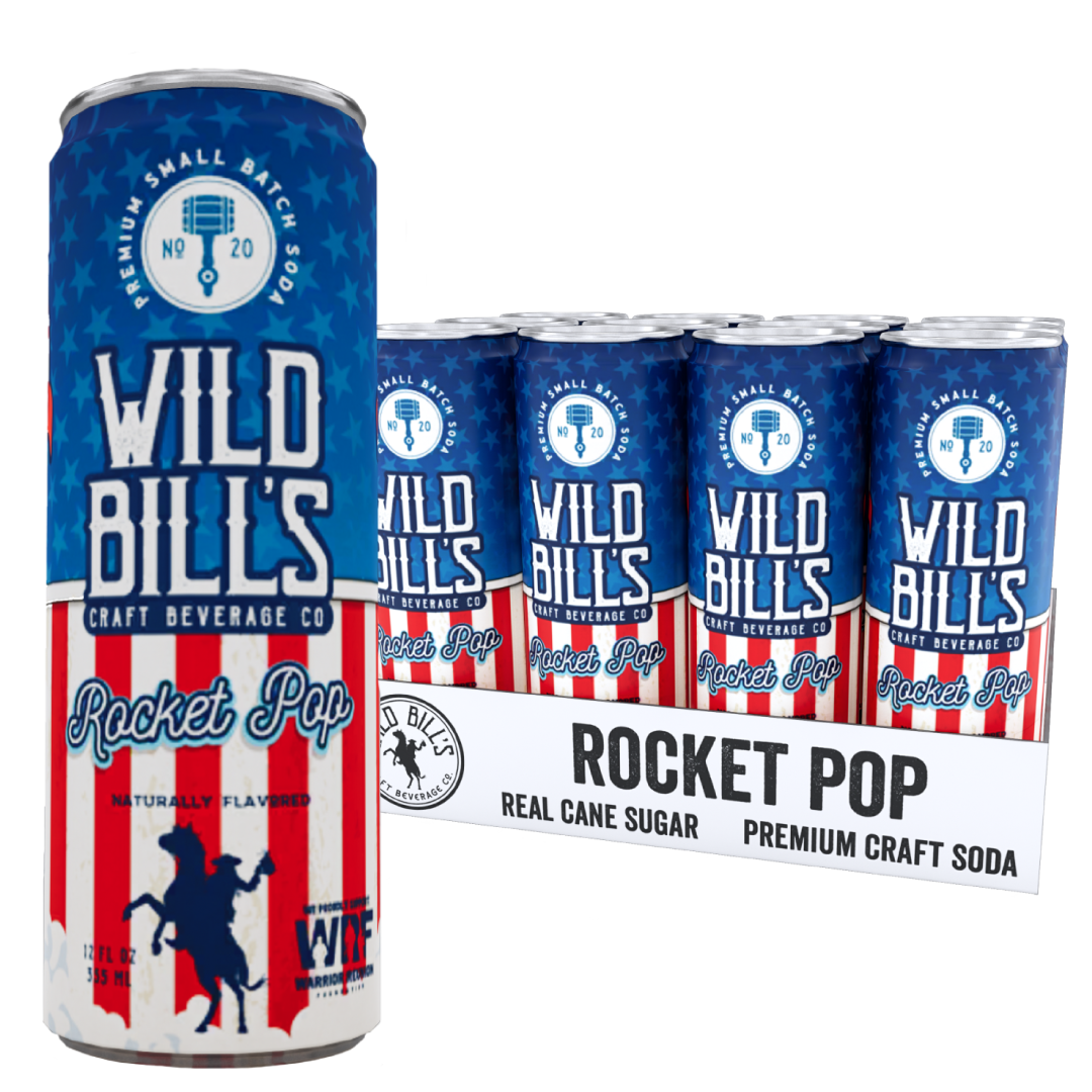 Wild Bill’s Rocket Pop Craft Soda