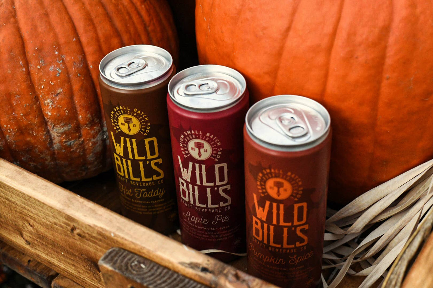 Wild Bill's Pumpkin Spice Premium Cane Sugar Soda