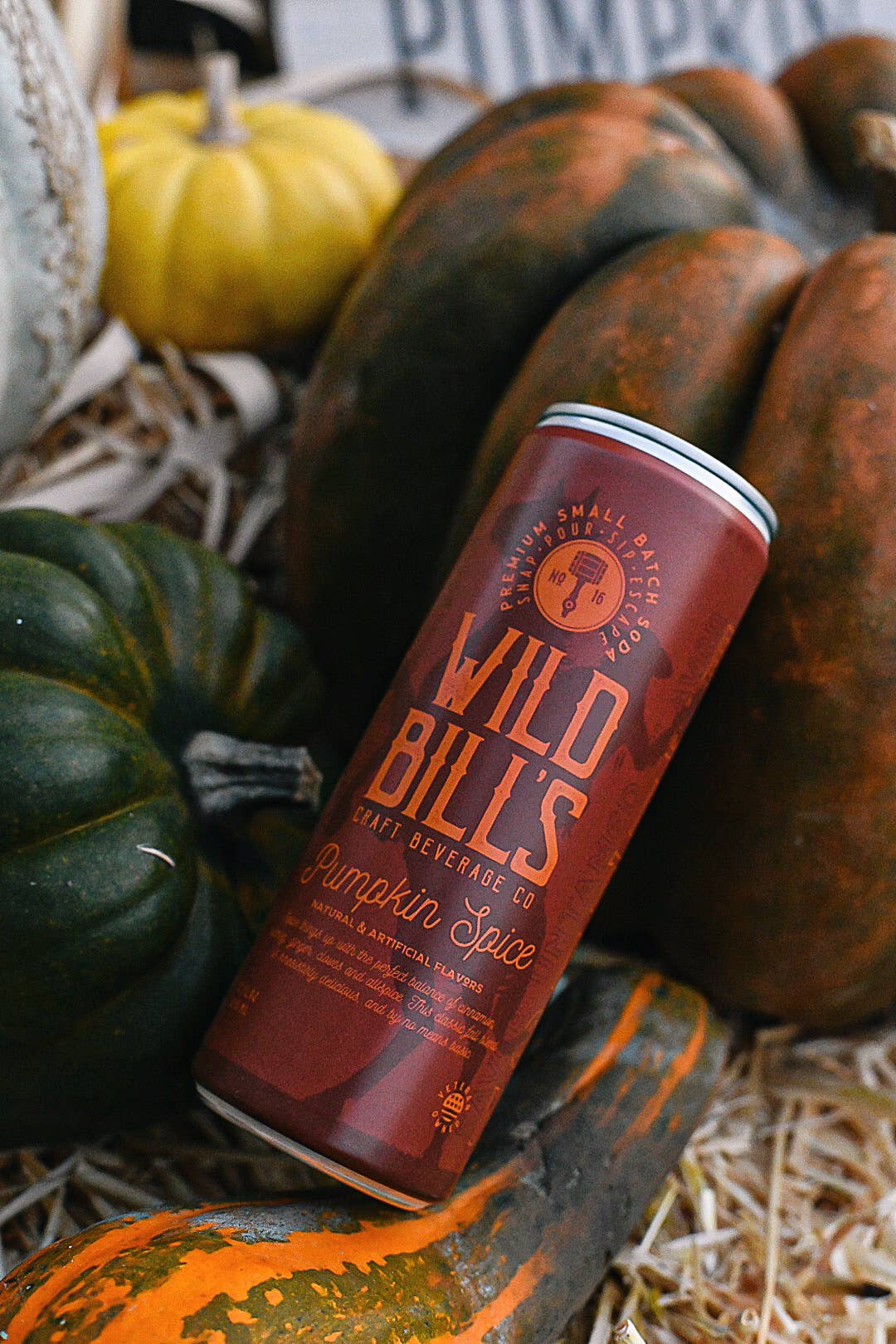 Wild Bill's Pumpkin Spice Premium Cane Sugar Soda