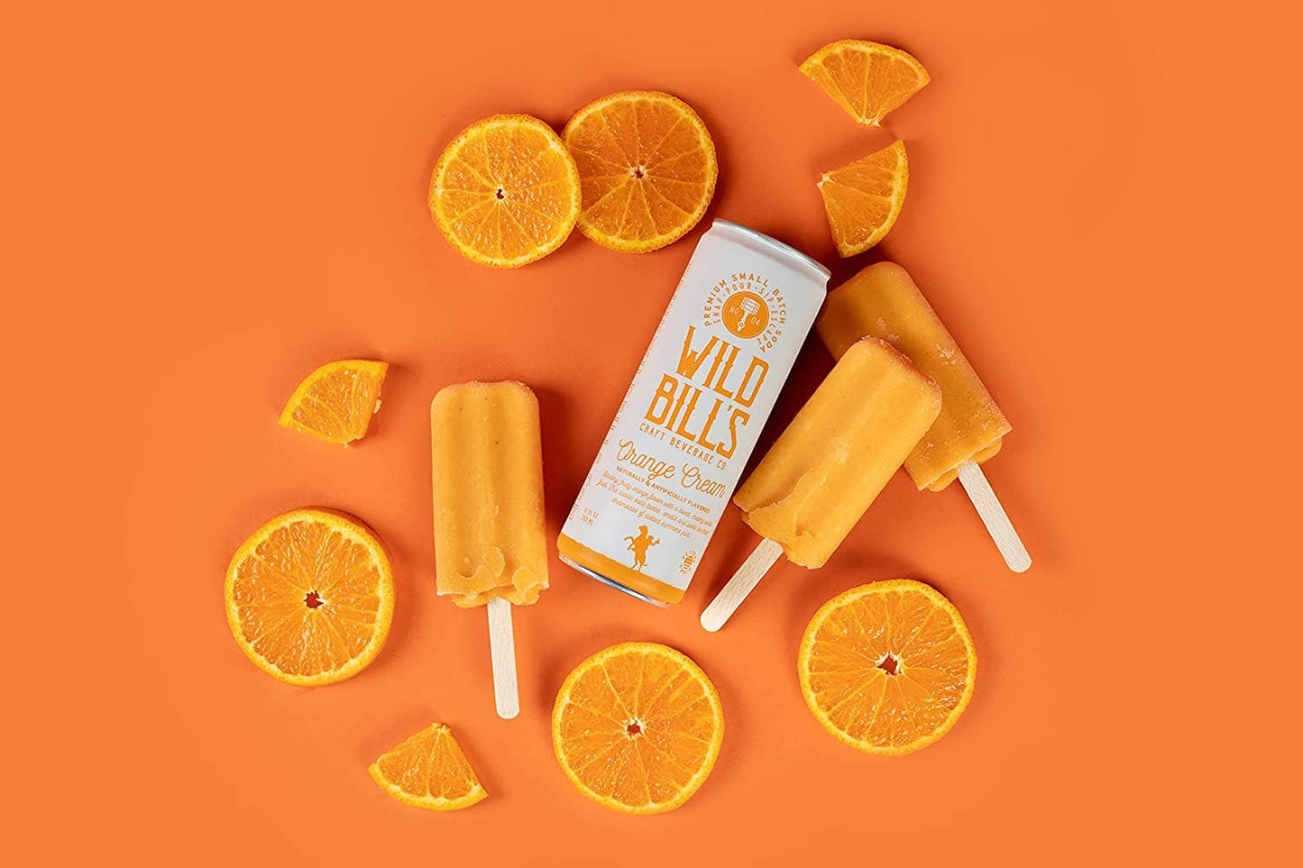 Wild Bill's Orange Cream Craft Soda