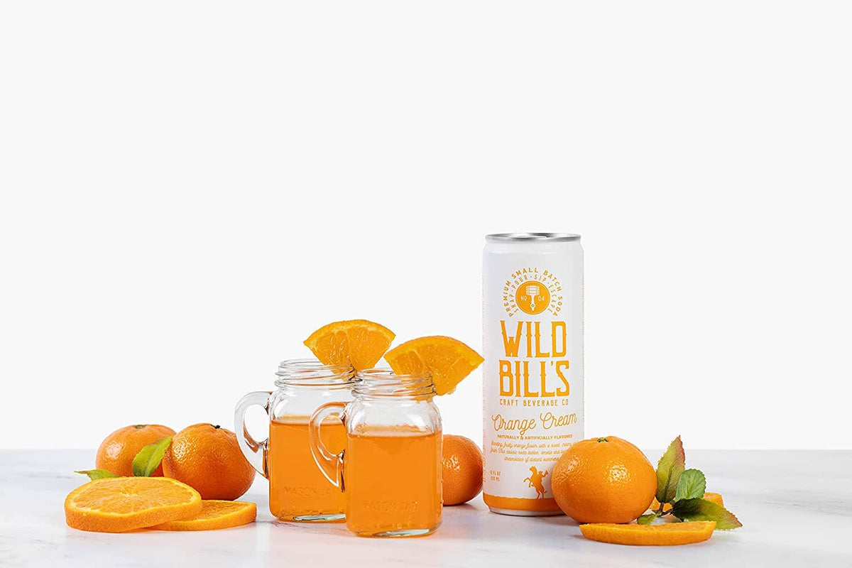 Wild Bill's Orange Cream Craft Soda