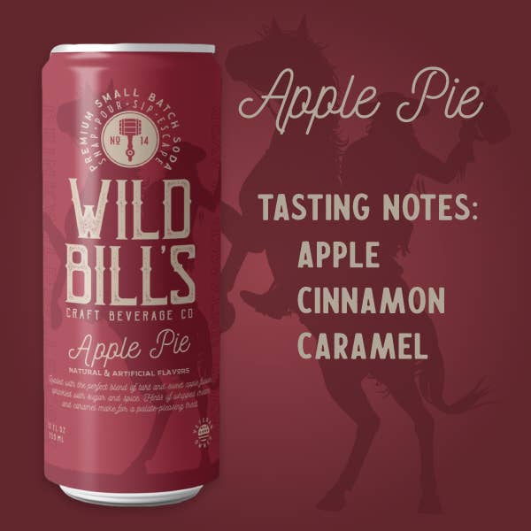 Wild Bill's Apple Pie Craft Soda