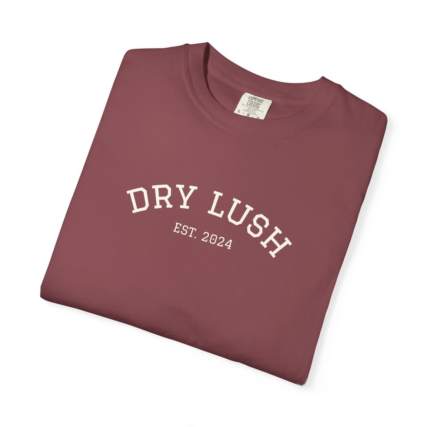*NEW DESIGN + COLORS* Dry Lush "Peace, Cheers and Non-Alc Beers" Tee