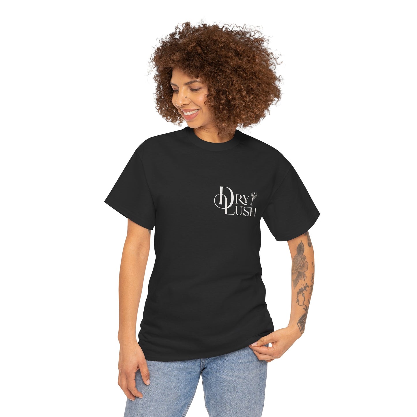 NEW: Dry Lush "I'm So Glad You're Here" Logo T-shirt