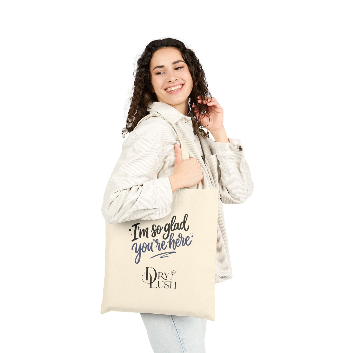 *NEW* Dry Lush Official Cotton Canvas Tote Bag