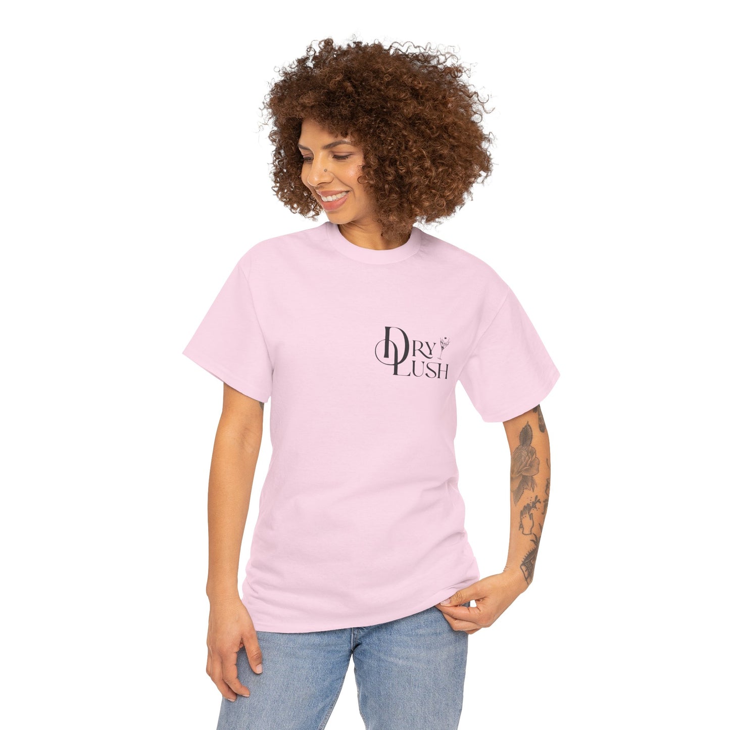 NEW: Dry Lush "I'm So Glad You're Here" Logo T-shirt