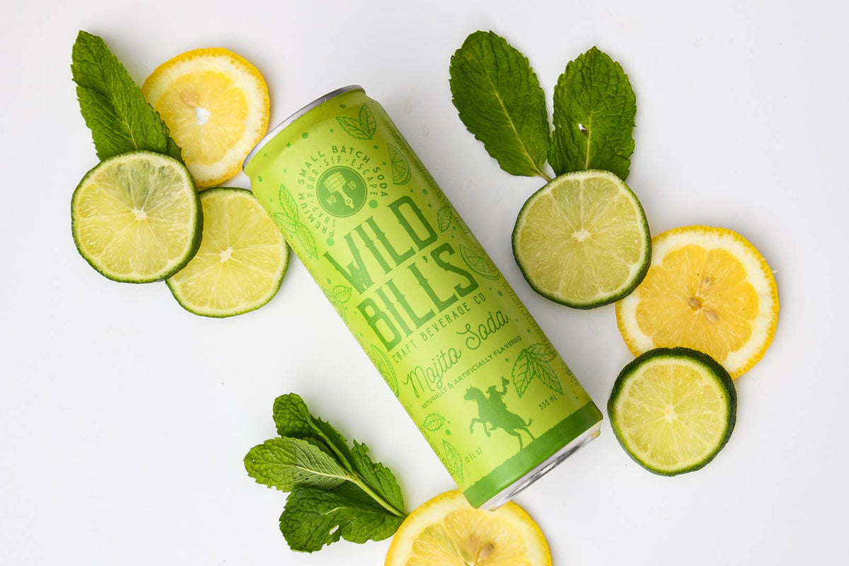 Wild Bill's "Mojito Mocktail" Craft Soda