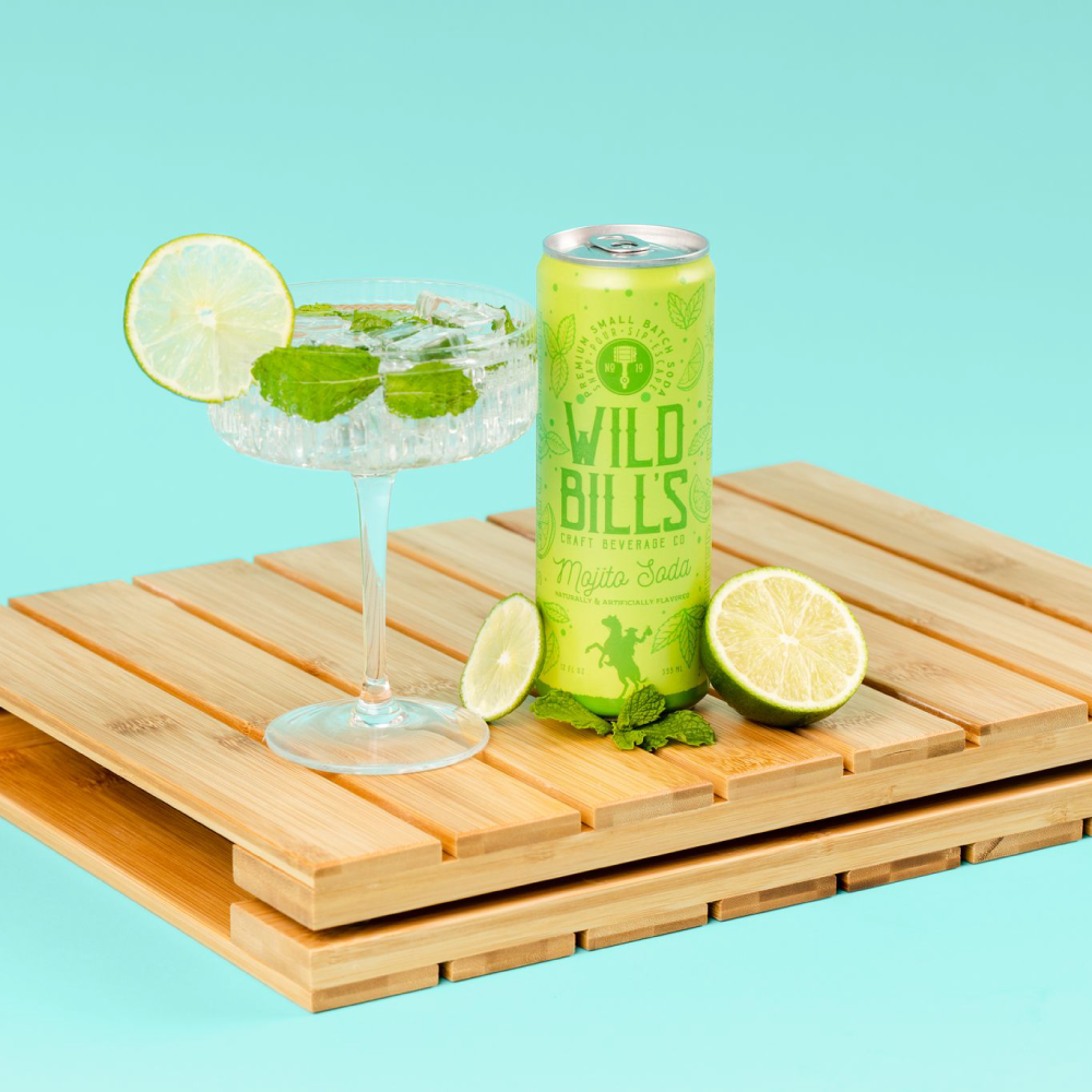 Wild Bill's "Mojito Mocktail" Craft Soda