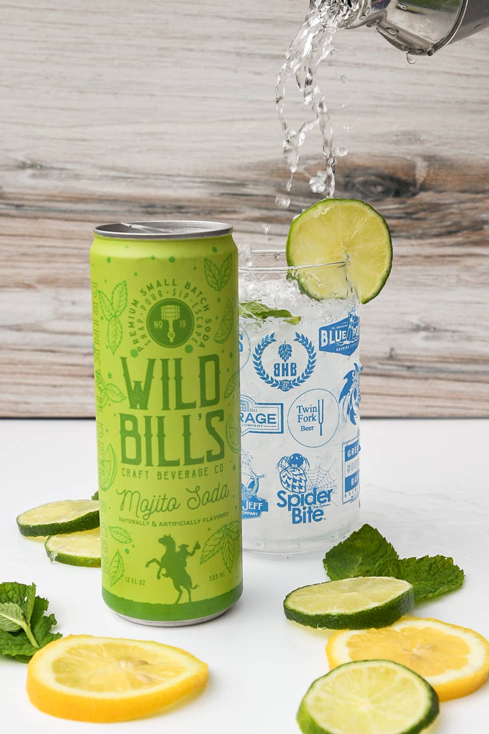 Wild Bill's "Mojito Mocktail" Craft Soda