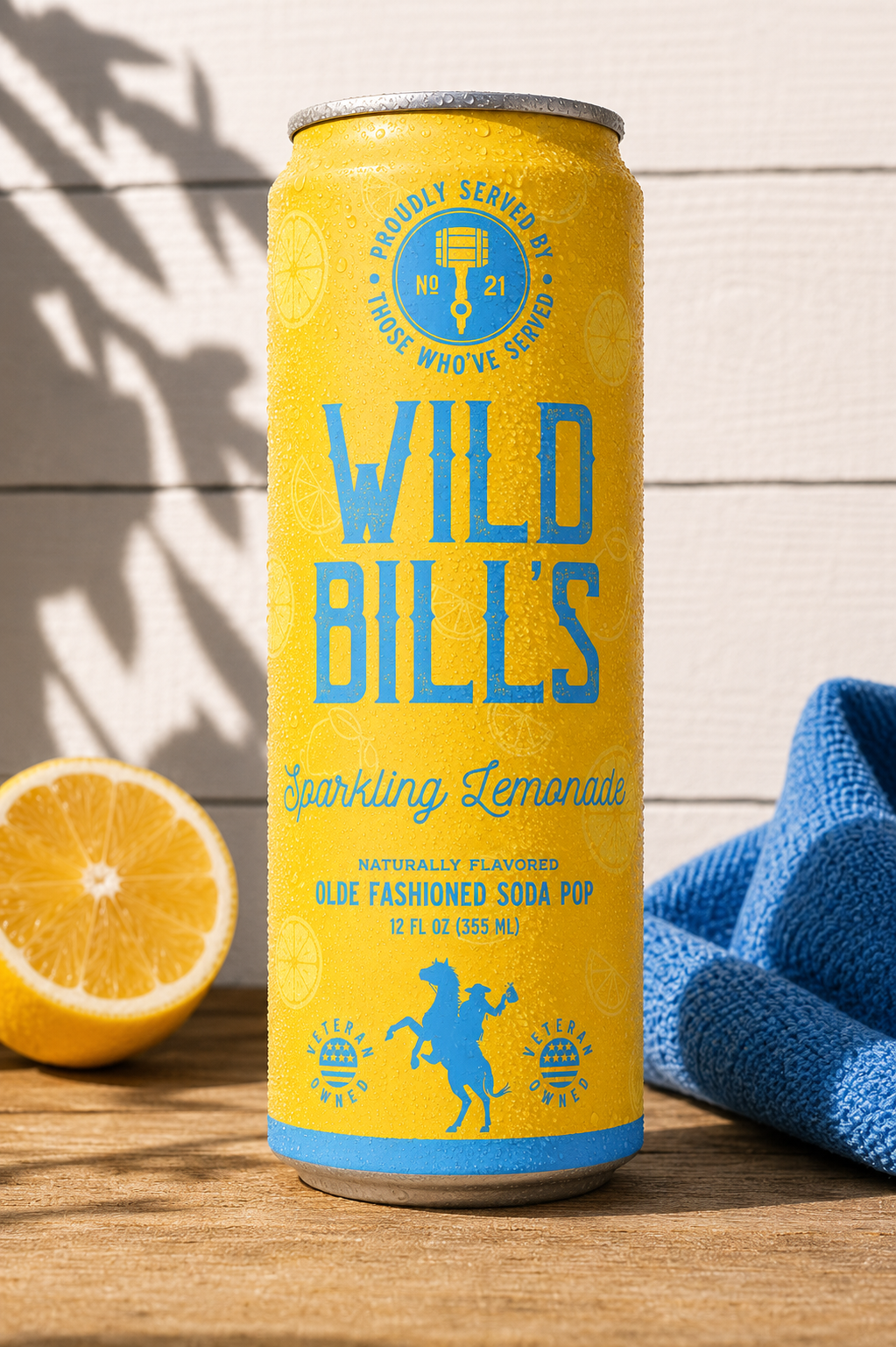 Wild Bill's Sparkling Lemonade Craft Soda