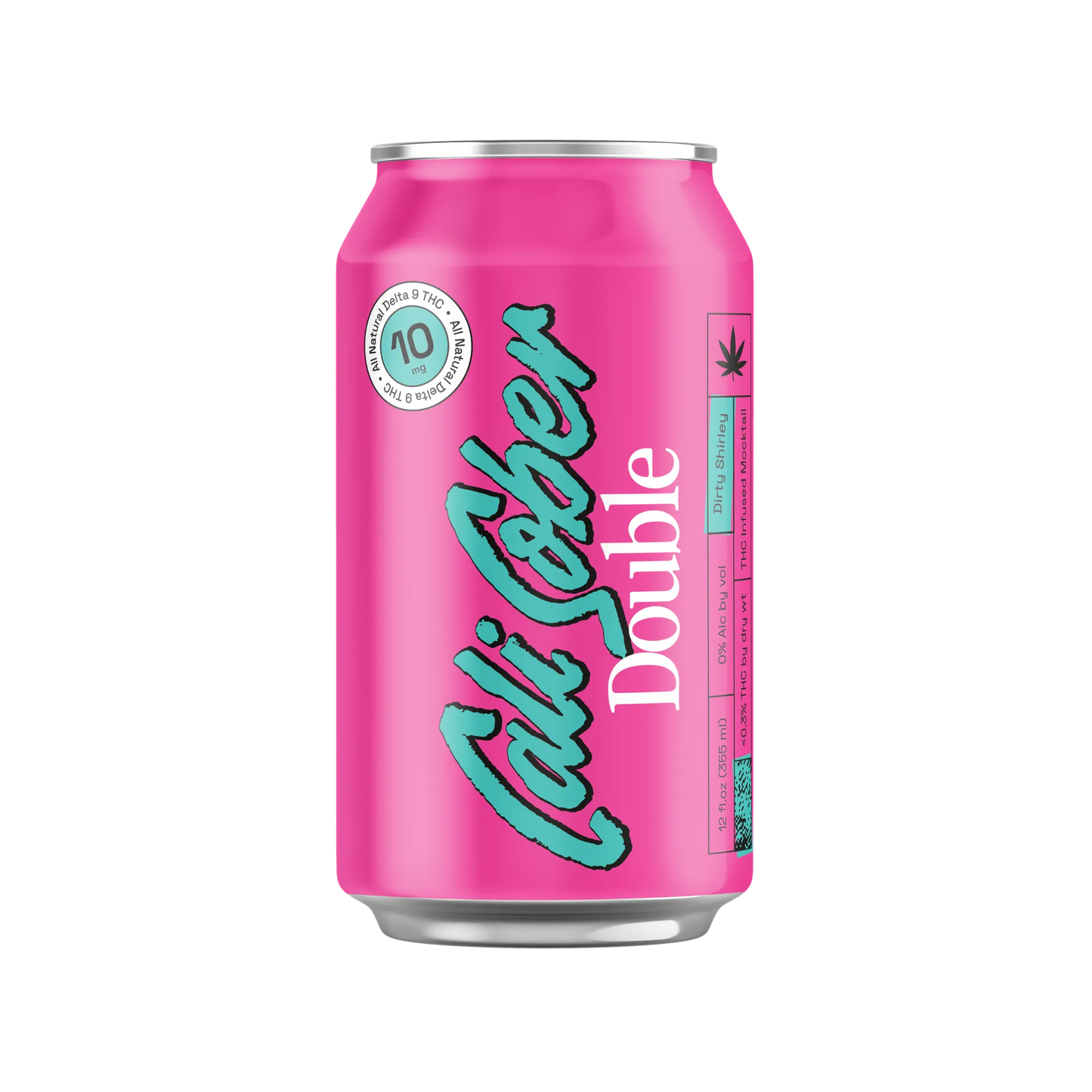 Cali Sober - Dirty Shirley Double Infused Mocktail 4-pack