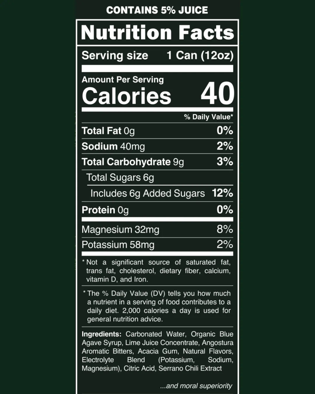 Dirty Virgin N/A Margarita