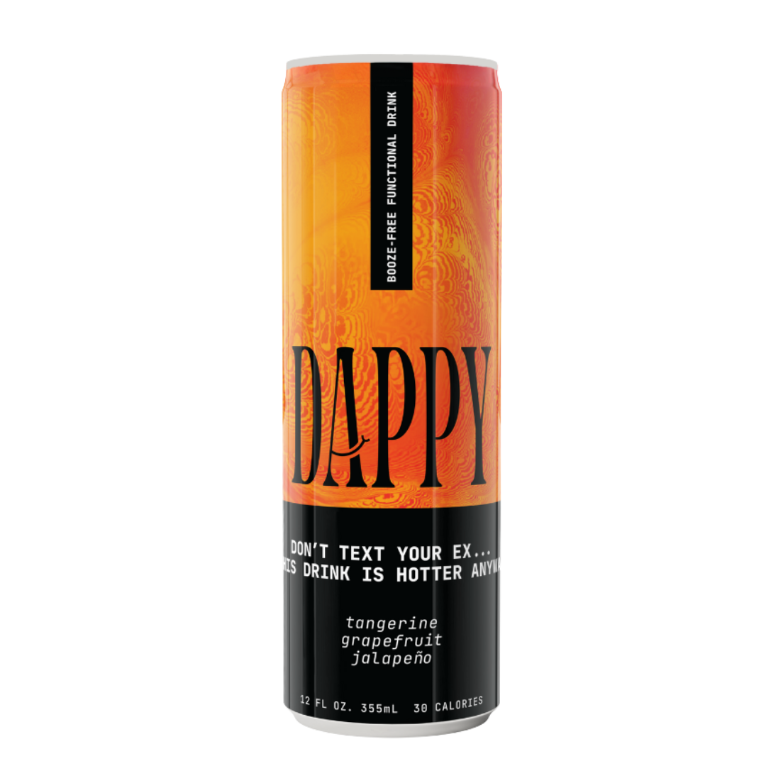 Dappy Tangerine, Grapefruit and Jalapeño Functional Drink (4-pack)