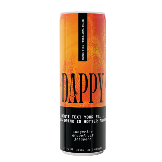 Dappy Tangerine, Grapefruit and Jalapeño Functional Drink (4-pack)