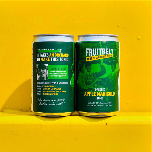 Fruitbelt Apple Marigold Tonic 4-pack