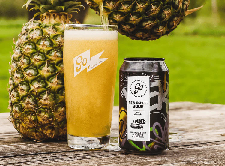 Go Brewing New School Sour Pineapple