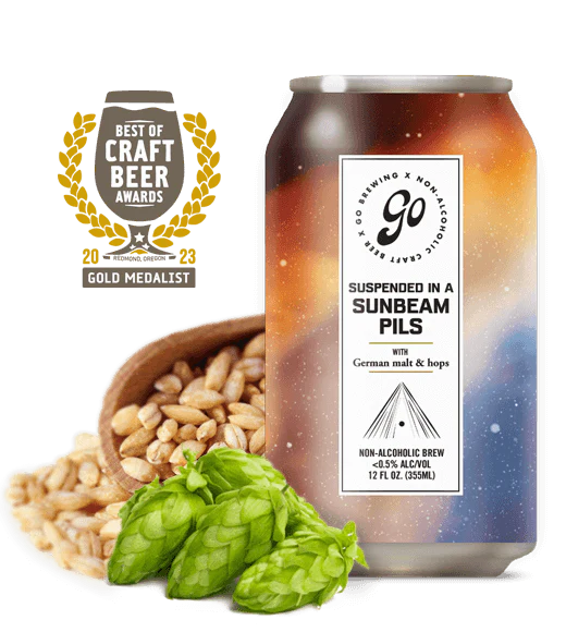 Go Brewing Suspended in a Sunbeam Pils (1 LEFT!)