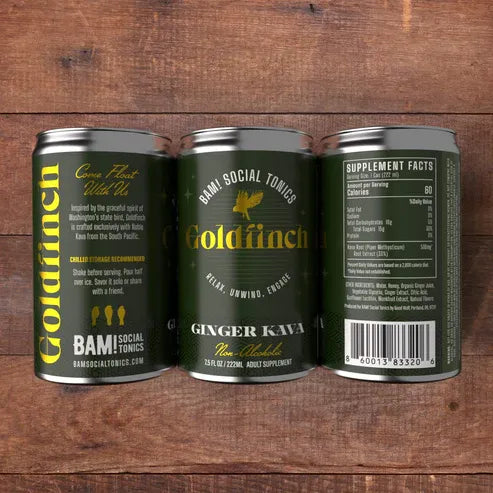 Goldfinch Kava Cocktail