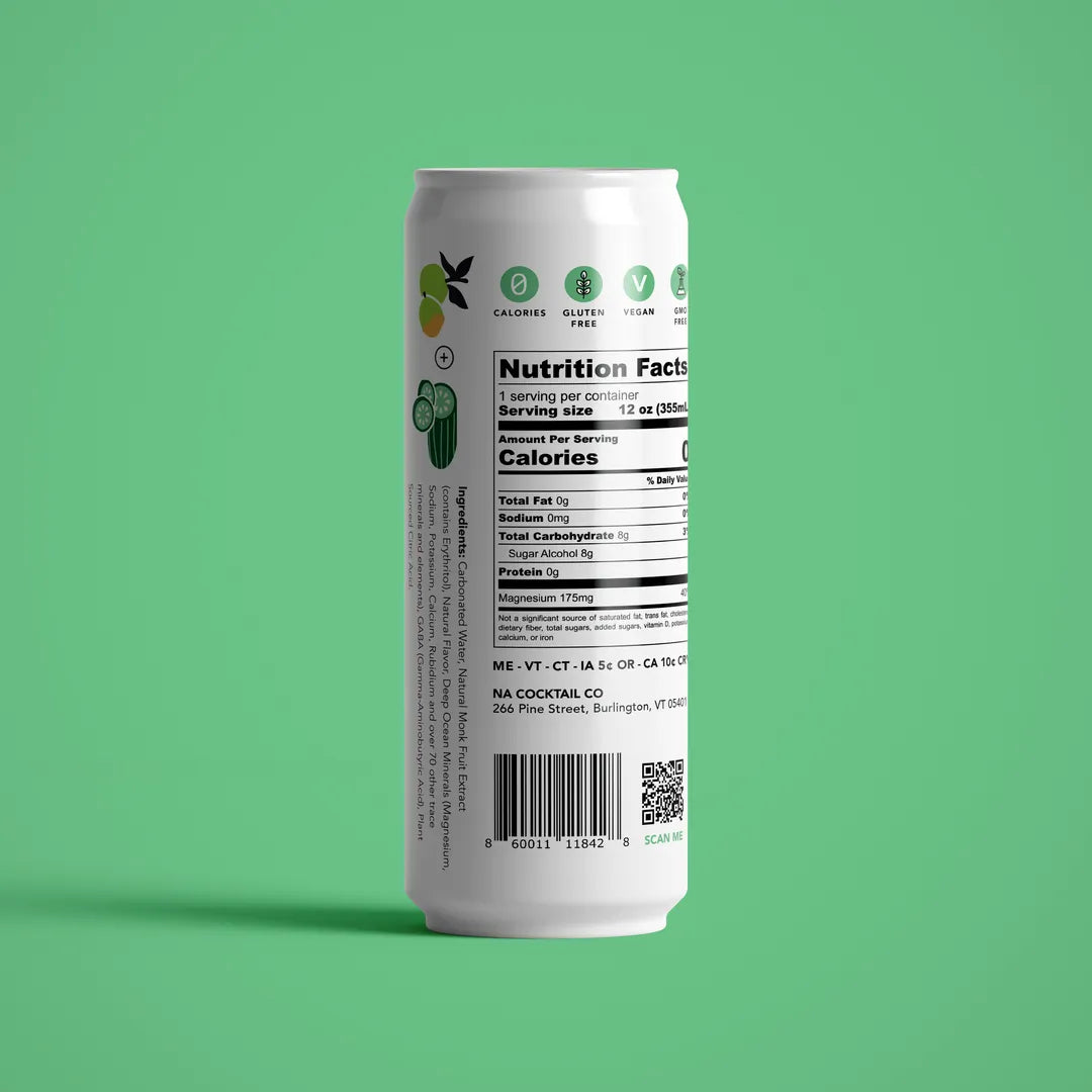 Guinep RELAX - NA Ocean Mineral Cucumber Guinep Cocktail