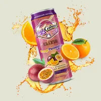 High Ground Elixirs Mushroom Seltzer: Passion Fruit