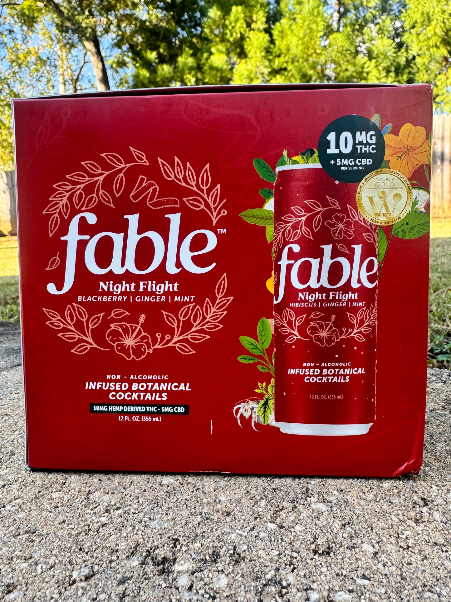 Fable Night Flight Infused Cocktail 4-pack