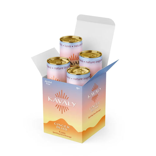 Ginger Bliss Relaxation Tonic 4-pack