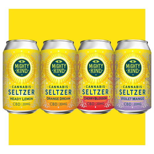 Mighty Kind Infused Seltzer Variety (4-Pack)