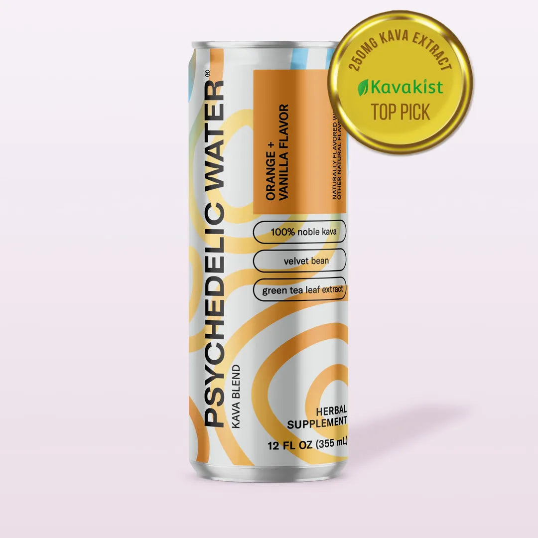 Psychedelic Water: Orange + Vanilla