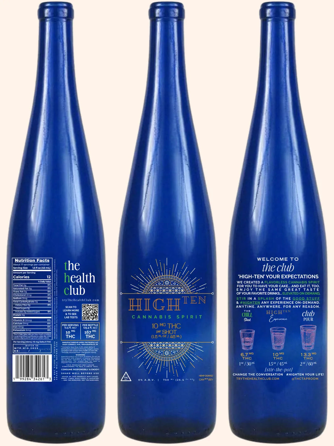 HIGH-TEN Cannabis Spirit