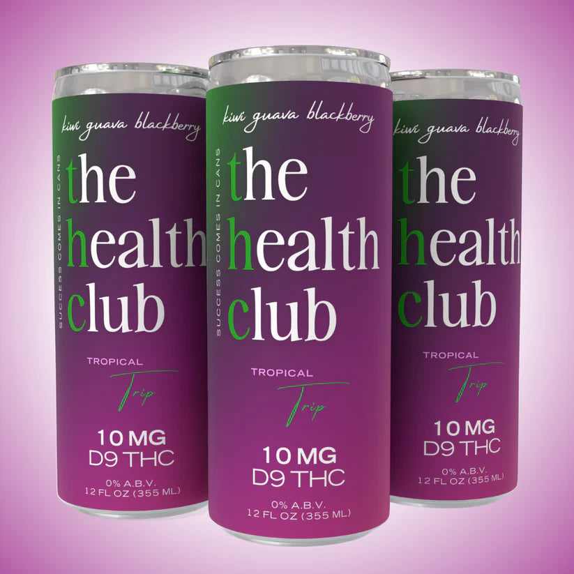 The Health Club - "Tropical Trip" Infused Seltzer (4-pack)