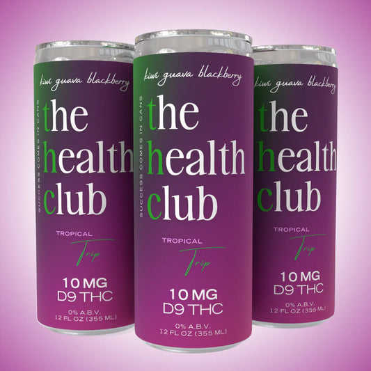 The Health Club - "Tropical Trip" Infused Seltzer (4-pack)