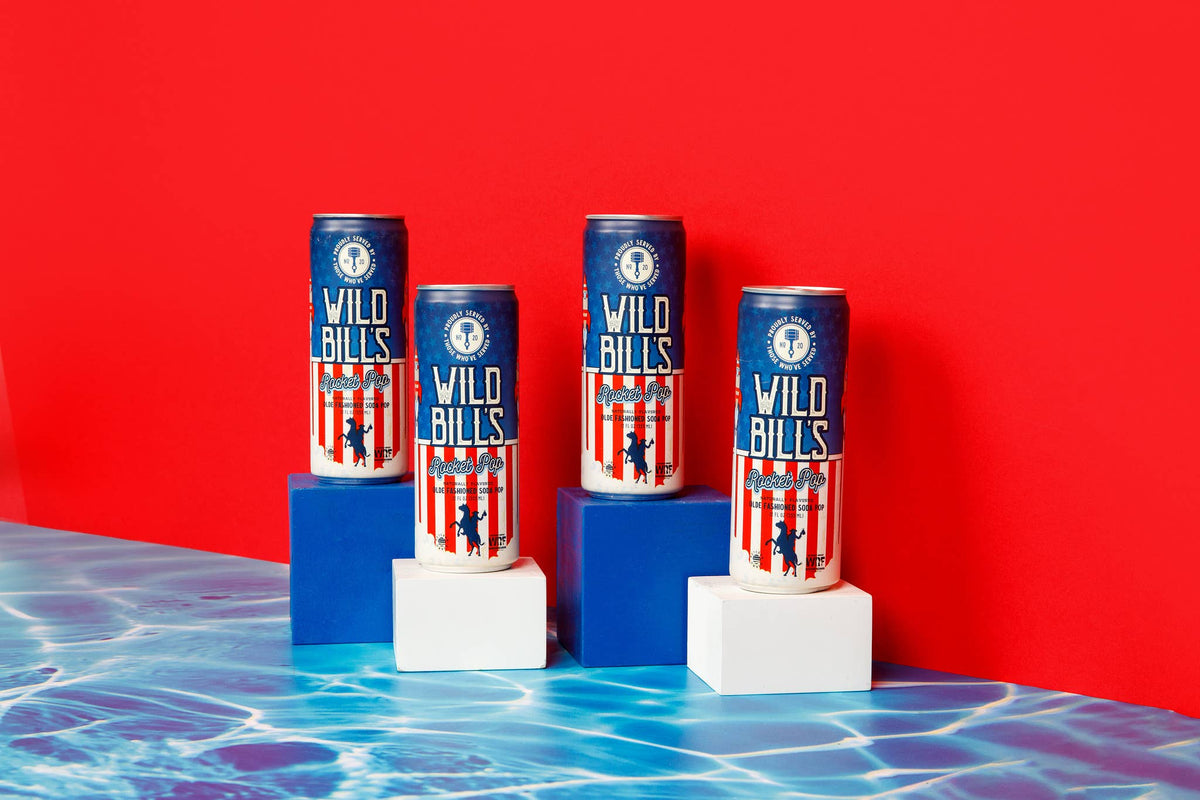 Wild Bill’s Rocket Pop Craft Soda