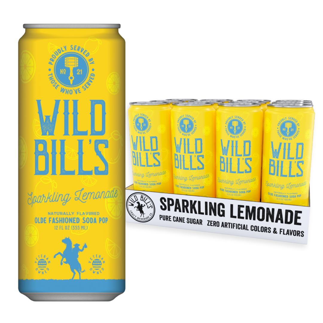Wild Bill's Sparkling Lemonade Craft Soda