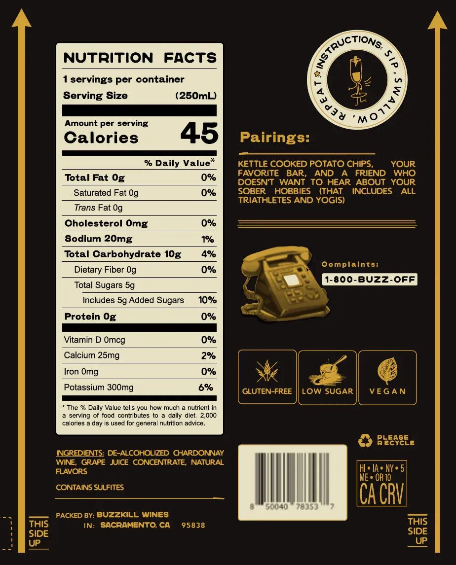 Buzzkill Blanc de Blancs (4-pack)