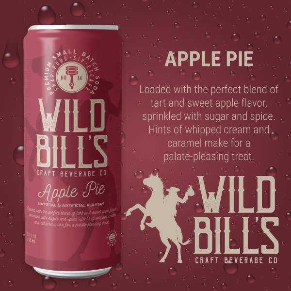 Wild Bill's Apple Pie Craft Soda
