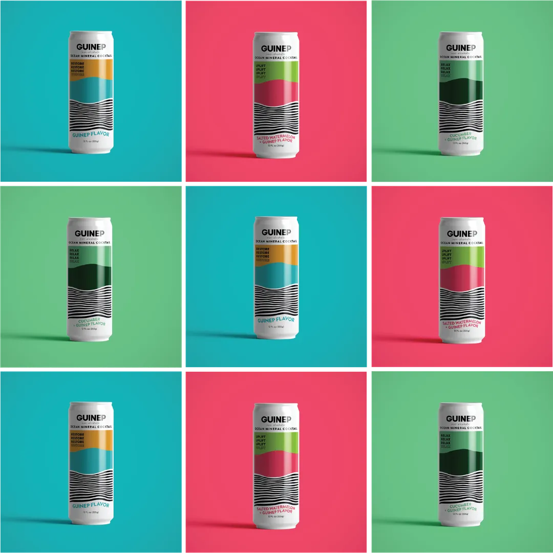 Guinep NA Ocean Mineral Cocktails Flavor Trio (6-pack)